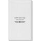 Modern Deco Scroll Linen Like Guest Towels Image 2 of 4